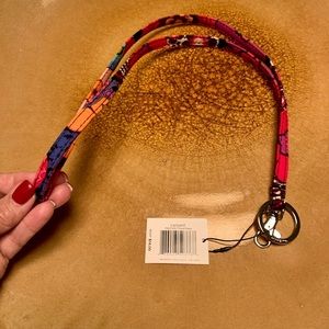 Vera Bradley Lanyard RETIRED Floral Fiesta